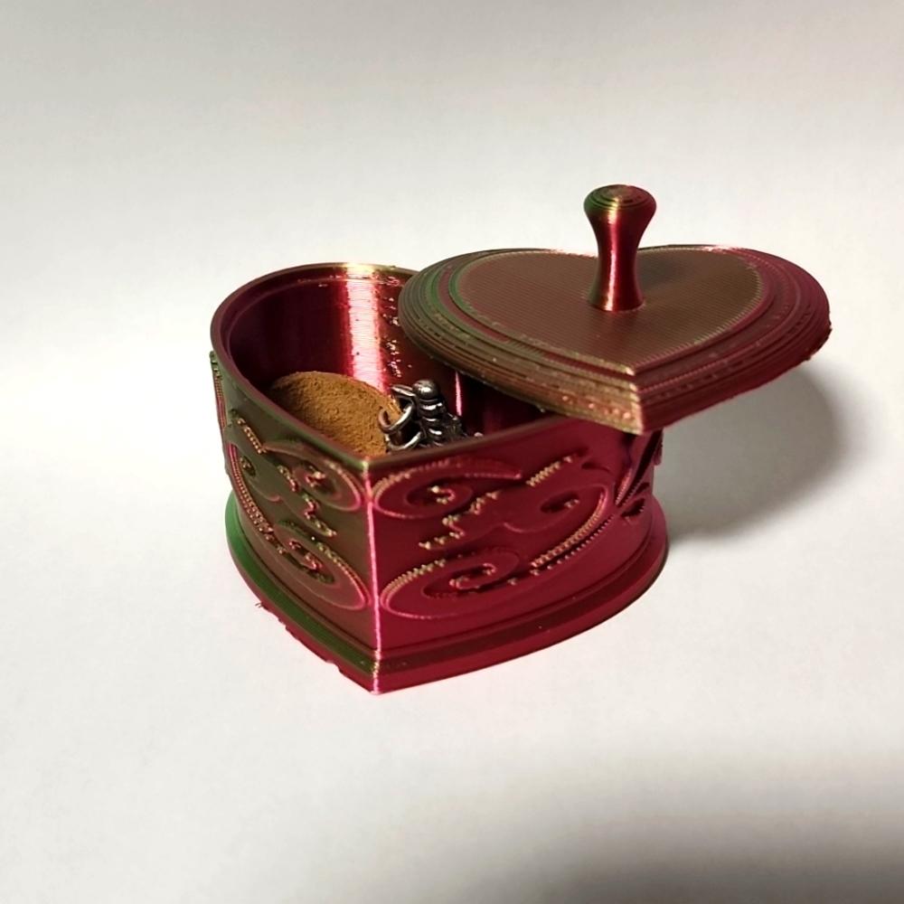 Heart Shape Jewelry box (2.5" * 2" * 1")